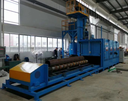 噴砂機(jī)在管道除銹中的現(xiàn)場(chǎng)施工應(yīng)用