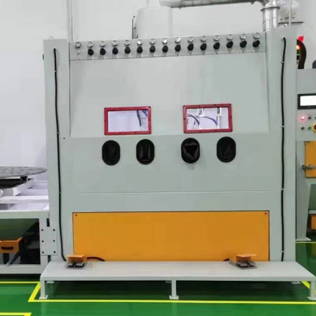 高效生產(chǎn)，從箱體手動(dòng)噴砂機(jī)開(kāi)始，提升零部件質(zhì)量